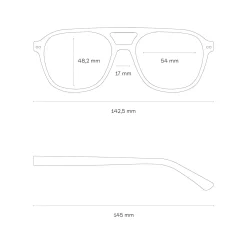 Zurich Oversize Mocha Gradient Brown