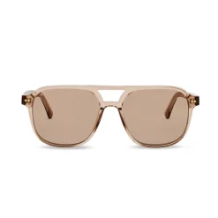 Zurich Oversize Transparent Hazel Light Brown
